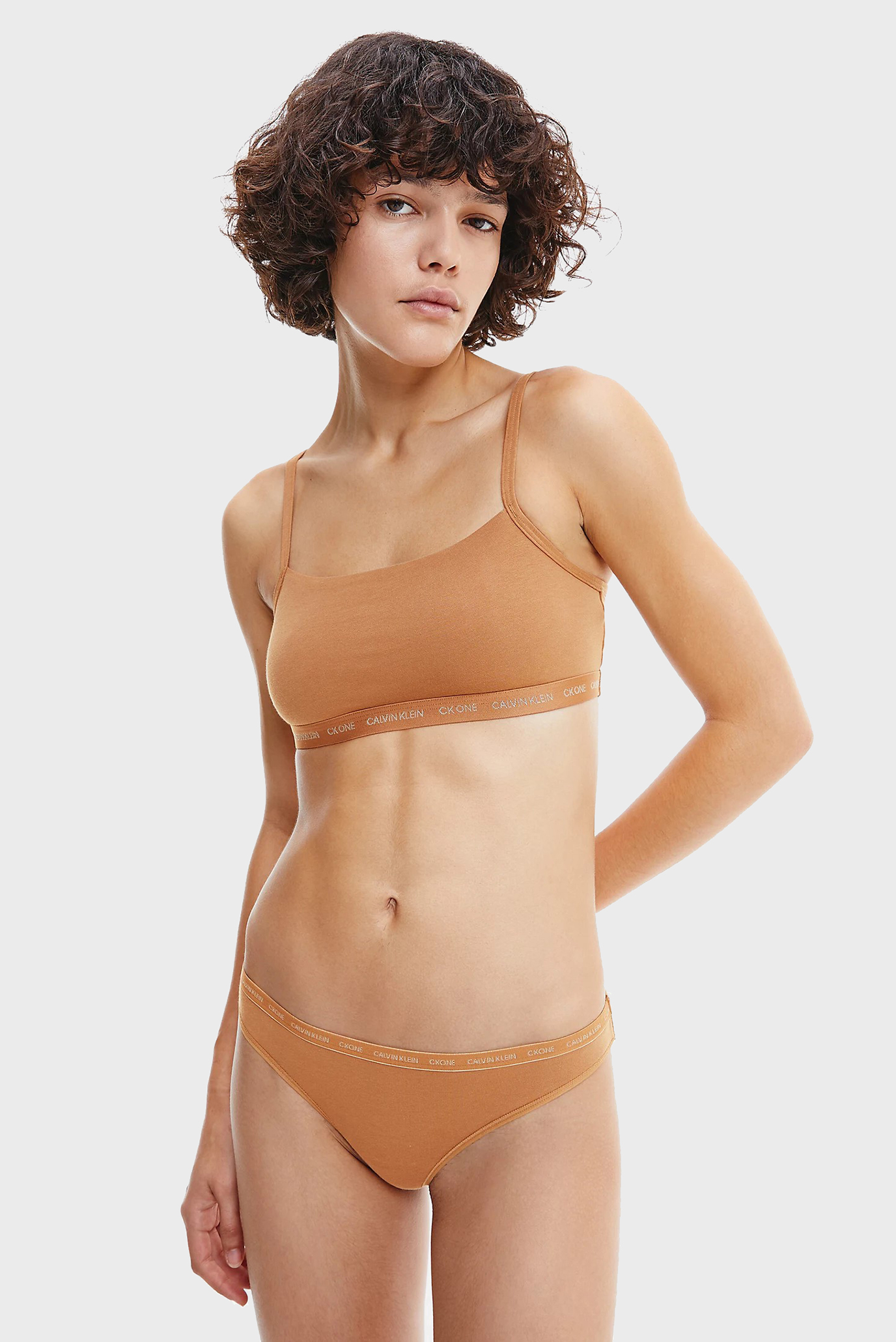 Женский бежевый бюстгальтер (2 шт) 5