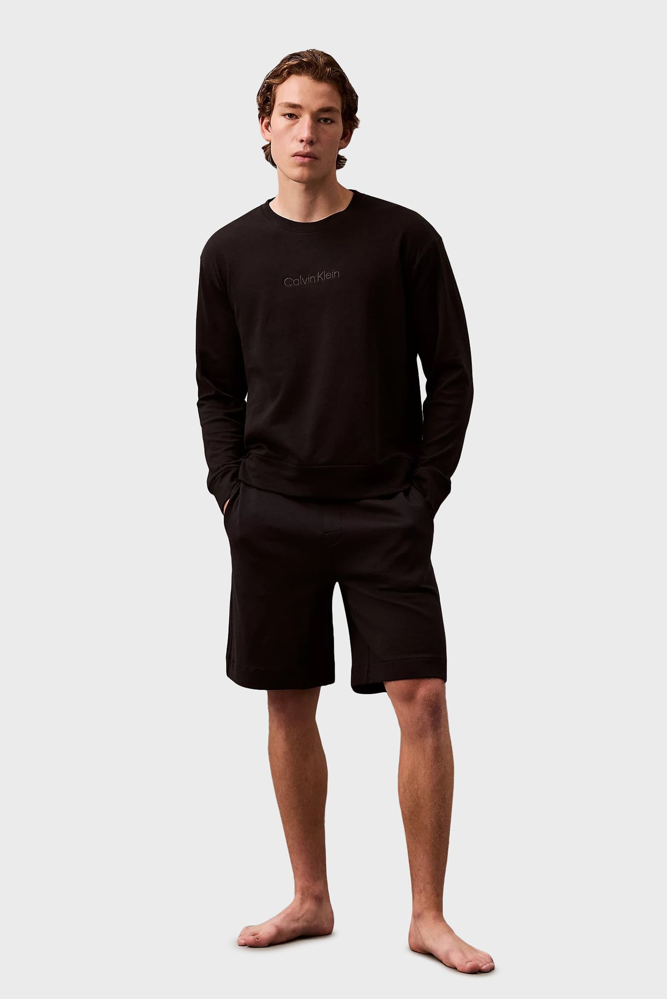 Мужской черный свитшот 2