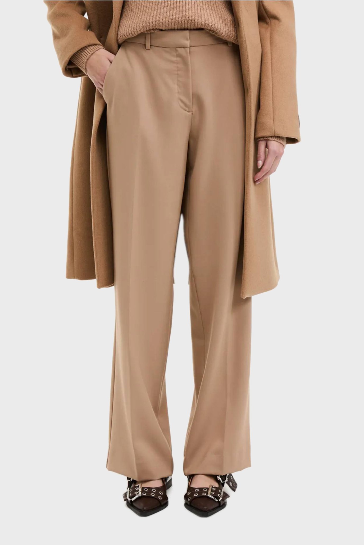 Штаны STRETCH WOOL RELAXED STRAIGHT 4