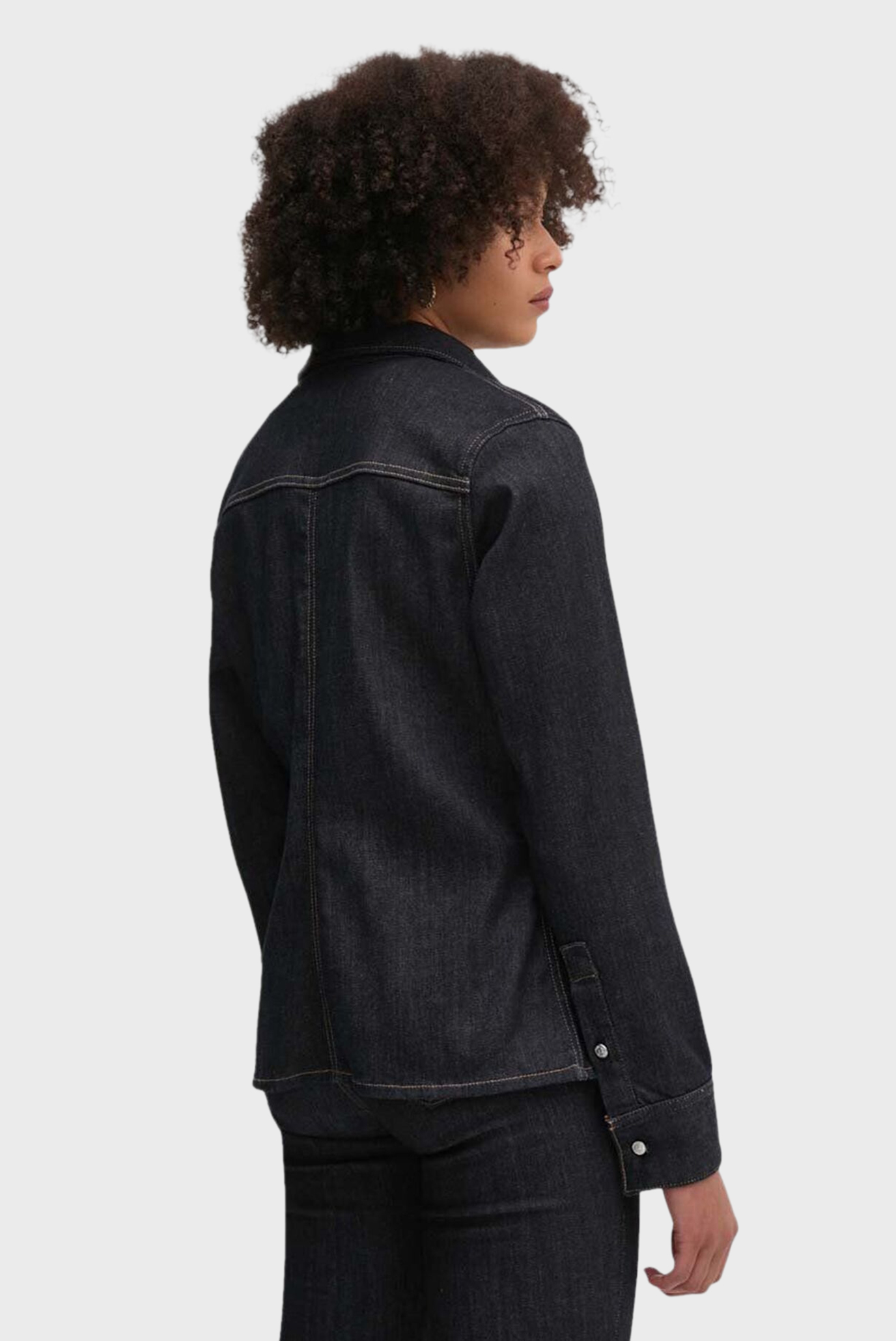 Рубашка LONG SLEEVE LEAN DENIM SHIRT 3