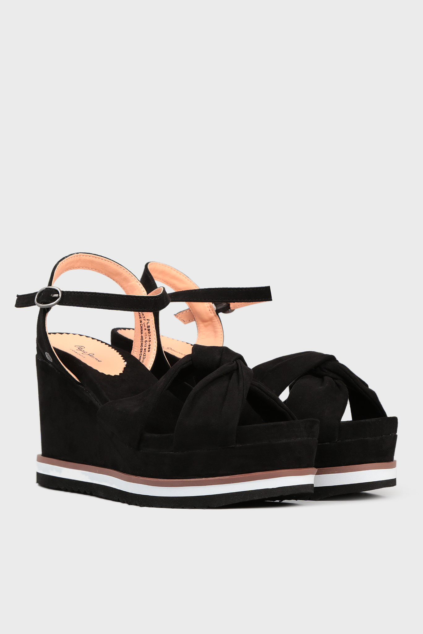 Женские черные босоножки 2