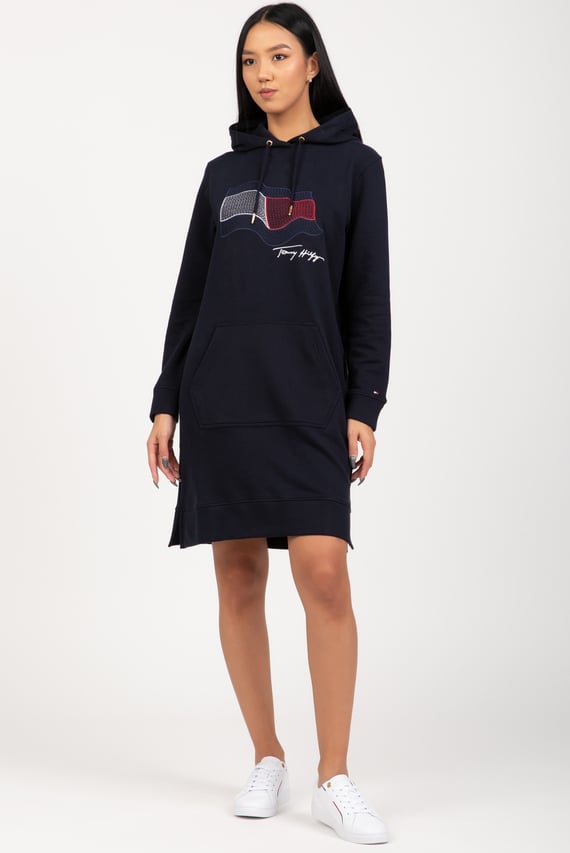 Платье ABO REG  MOT FLAG HOODIE DRESS