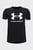 Детска черная футболка UA Sportstyle Logo SS