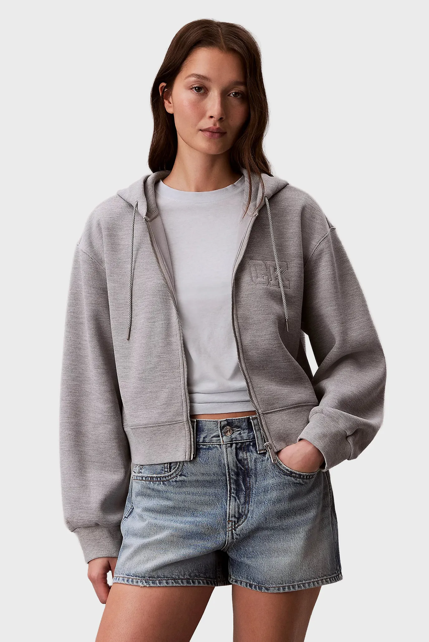 Реглан LS RLXD INTRLCK CROP FULL ZIP SW 1