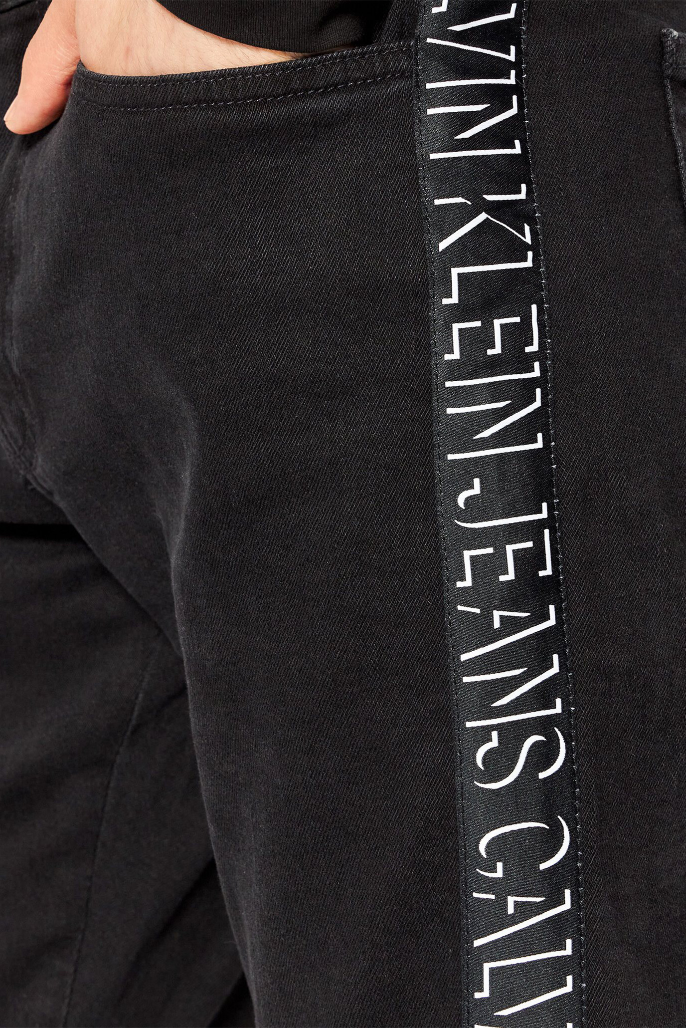 Мужские черные джинсы 2