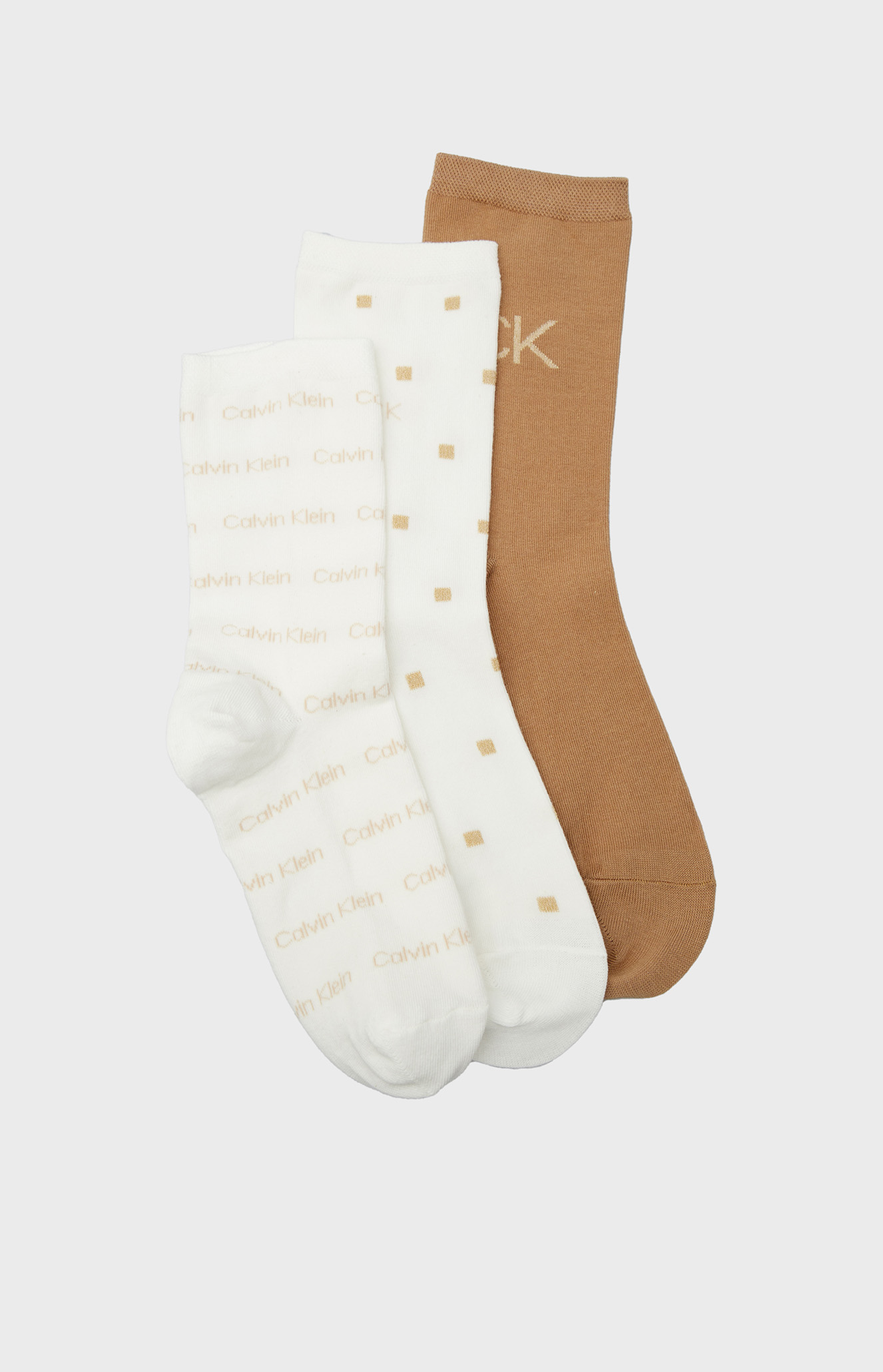 Набор носков CK WOMEN SOCK 3P LUREX LOGO GIFTBOX 2