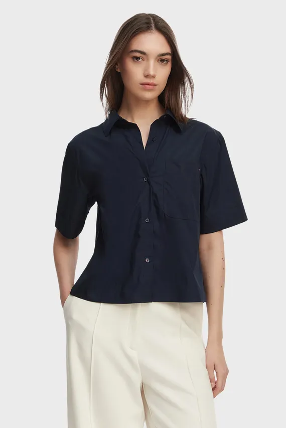 Рубашка с коротким рукавом ESS POPLIN SS SHIRTS Tommy Hilfiger