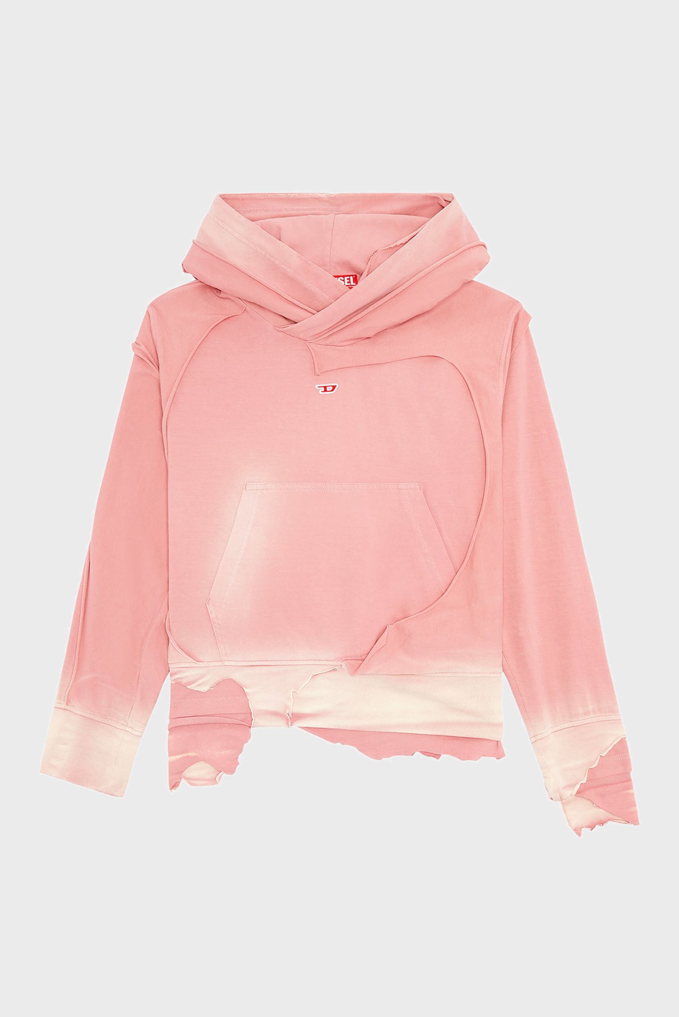 Женское розовое худи F-MAITE FELPA 5