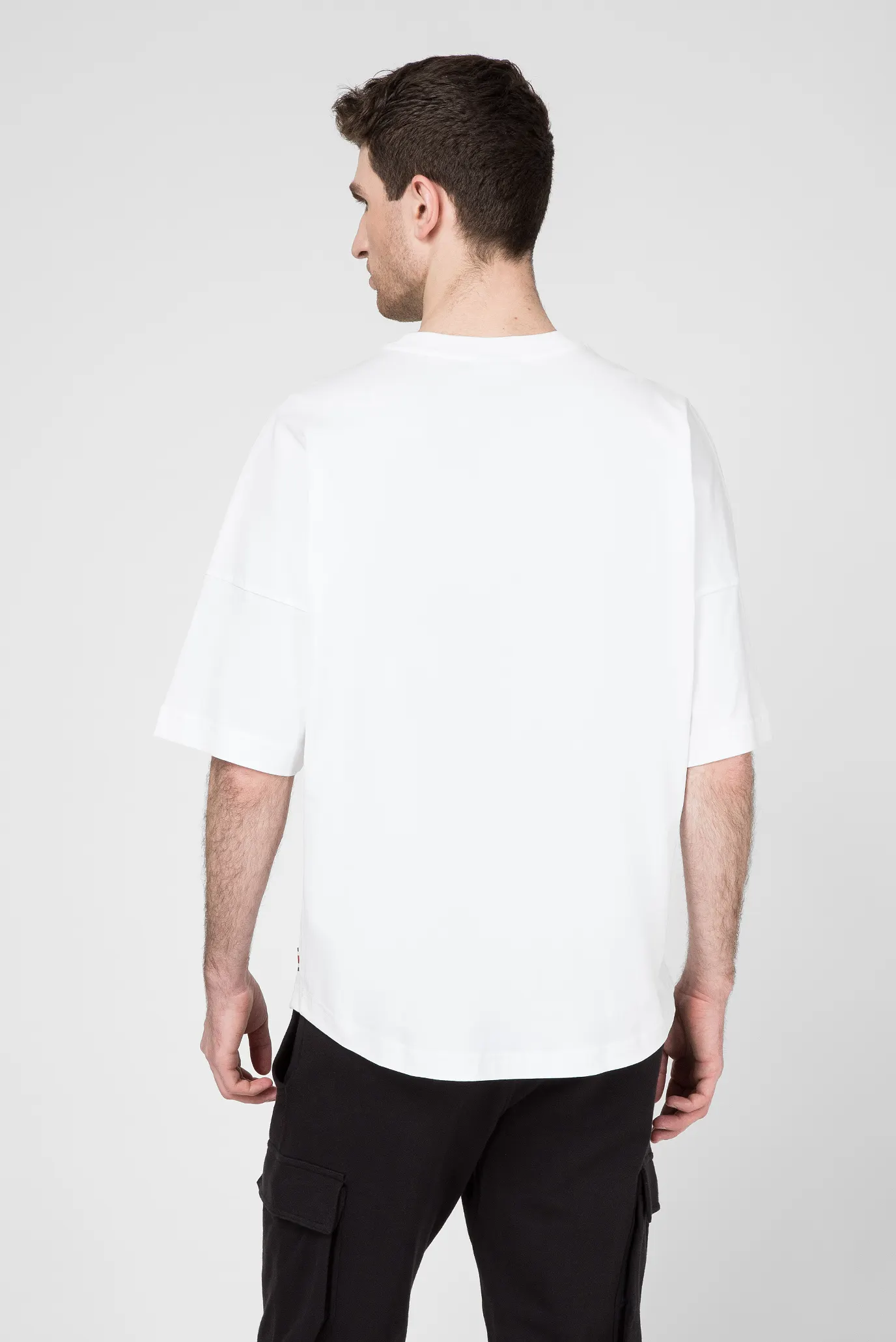 Мужская белая футболка Lewis Hamilton 9