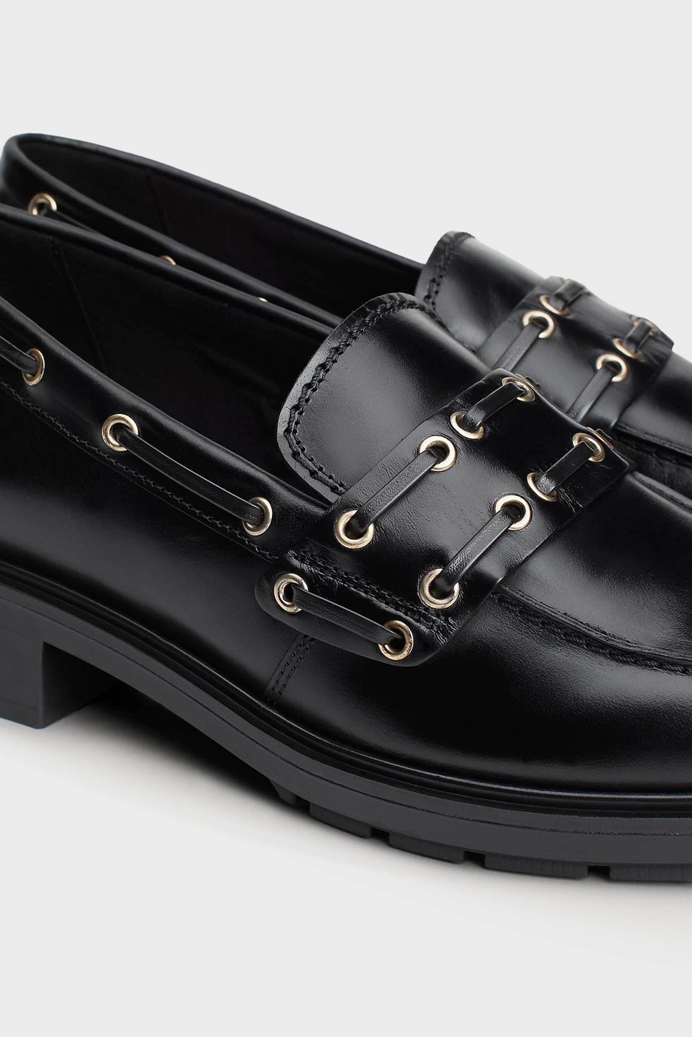 Лоферы NAUTICAL EYELETS LEATHER LOAFER 2