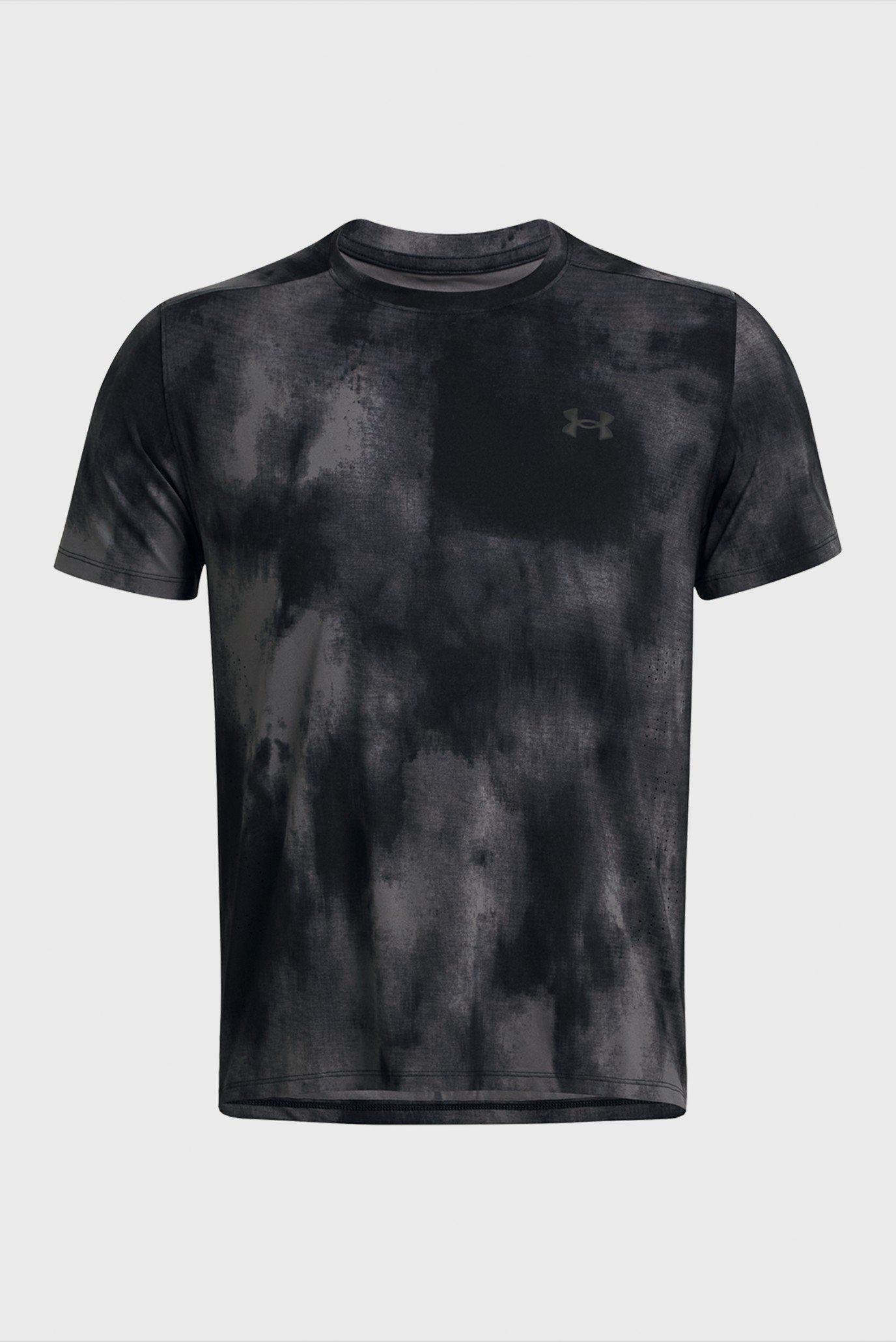 Мужская черная футболка UA LAUNCH ELITE WASH SS 4