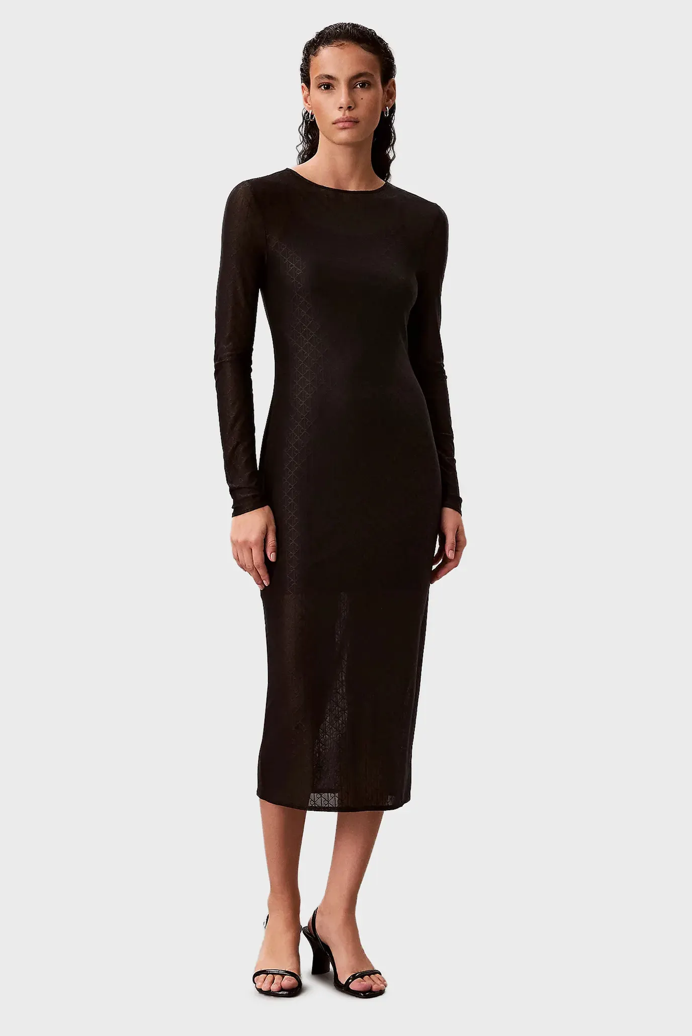 Платье LS AOP LACE MAXI DRESS 1