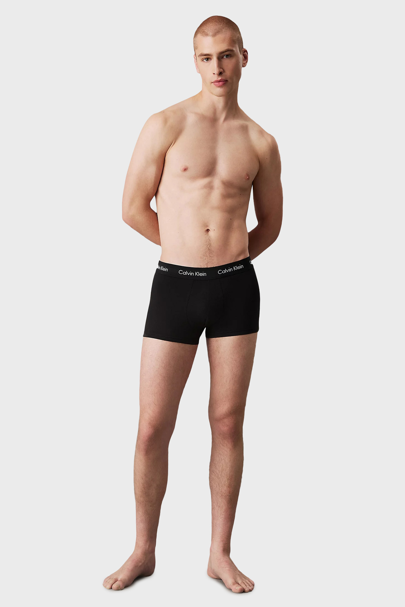 Мужские боксеры (3 шт) LOW RISE TRUNK 3PKCalvin Klein Мужские боксеры (3 шт) LOW RISE TRUNK 3PK 3