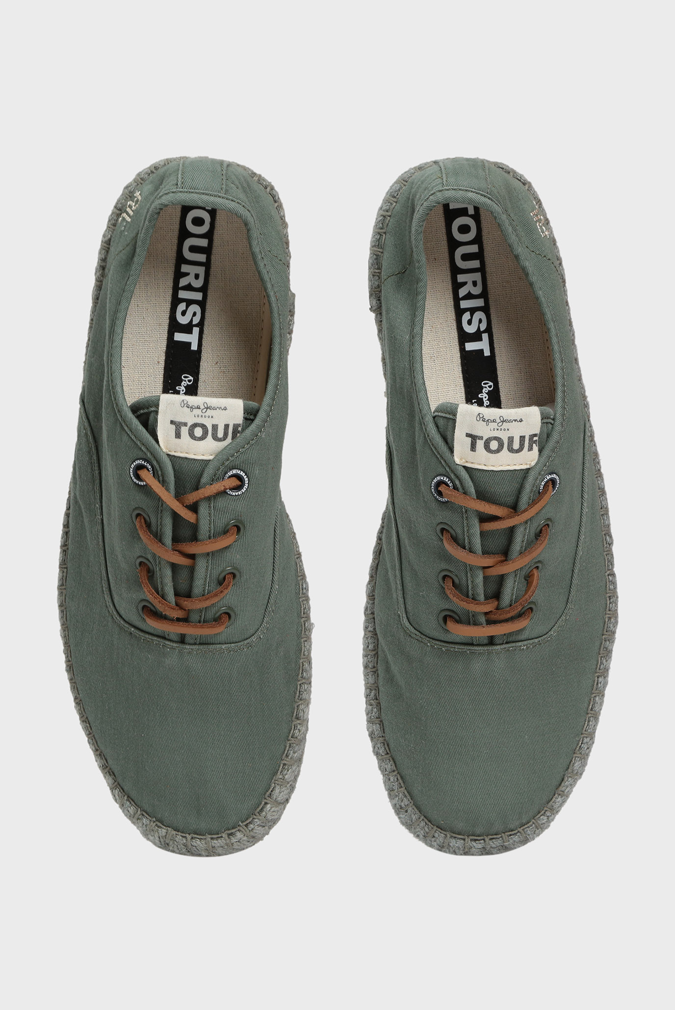 Мужские зеленые кеды TOURIST -ER WASH 8