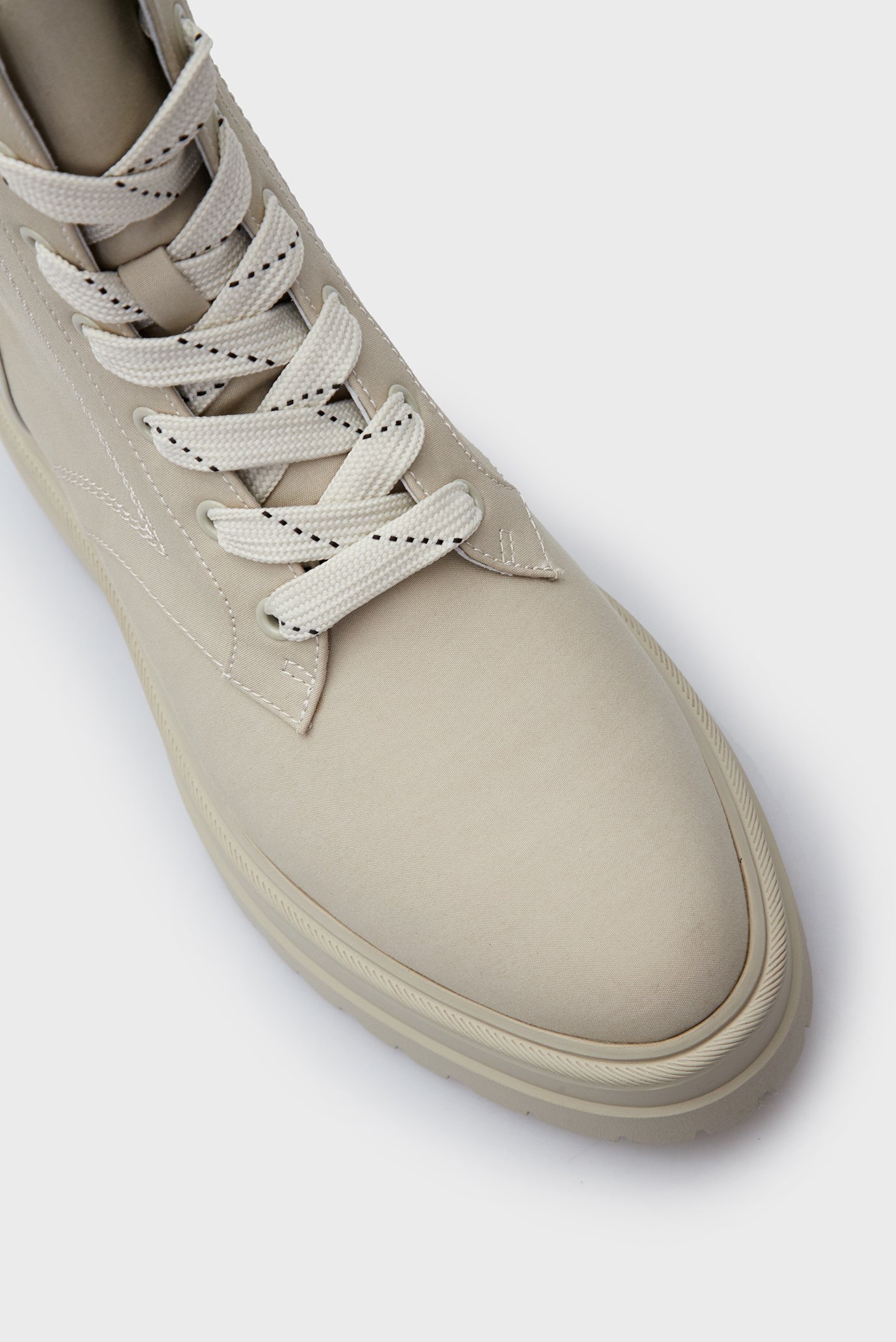 Женские бежевые ботинки FLAG VENTILE LACE UP BOOTTommy Hilfiger Женские бежевые ботинки FLAG VENTILE LACE UP BOOT 4