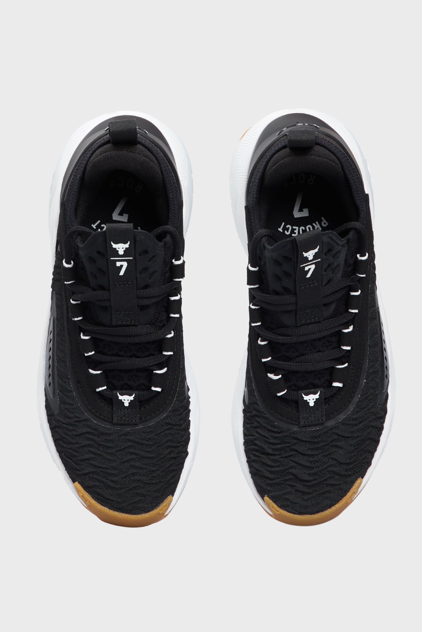 Женские черные кроссовки UA W Project Rock 7 4