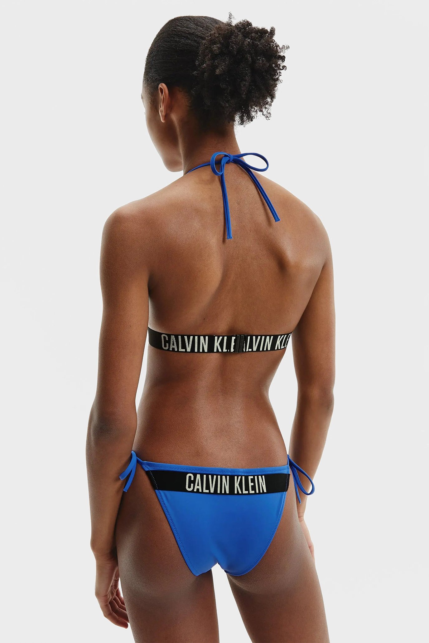 CALVIN KLEIN Triangle Bikini - Blue