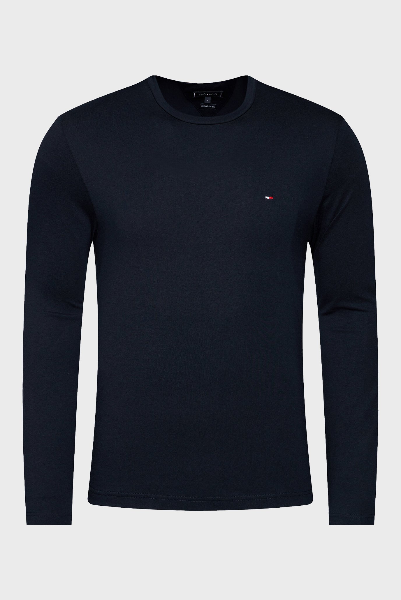Мужской темно-синий лонгслив TOMMY LOGO TEE 5