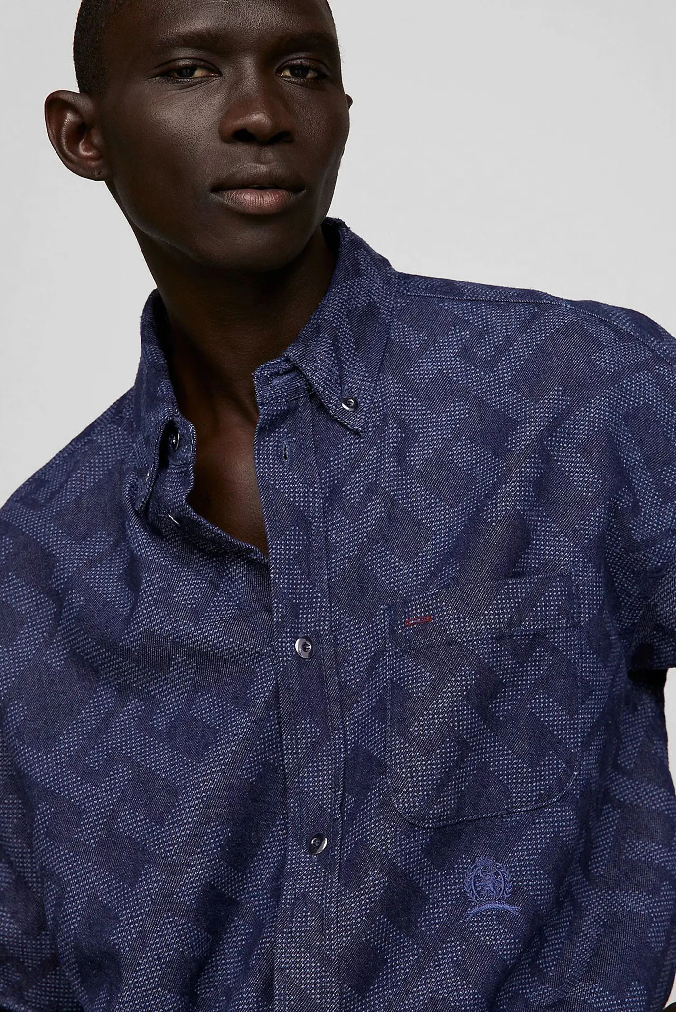 Рубашка THC DG MONOGRAM DENIM SHIRT 7