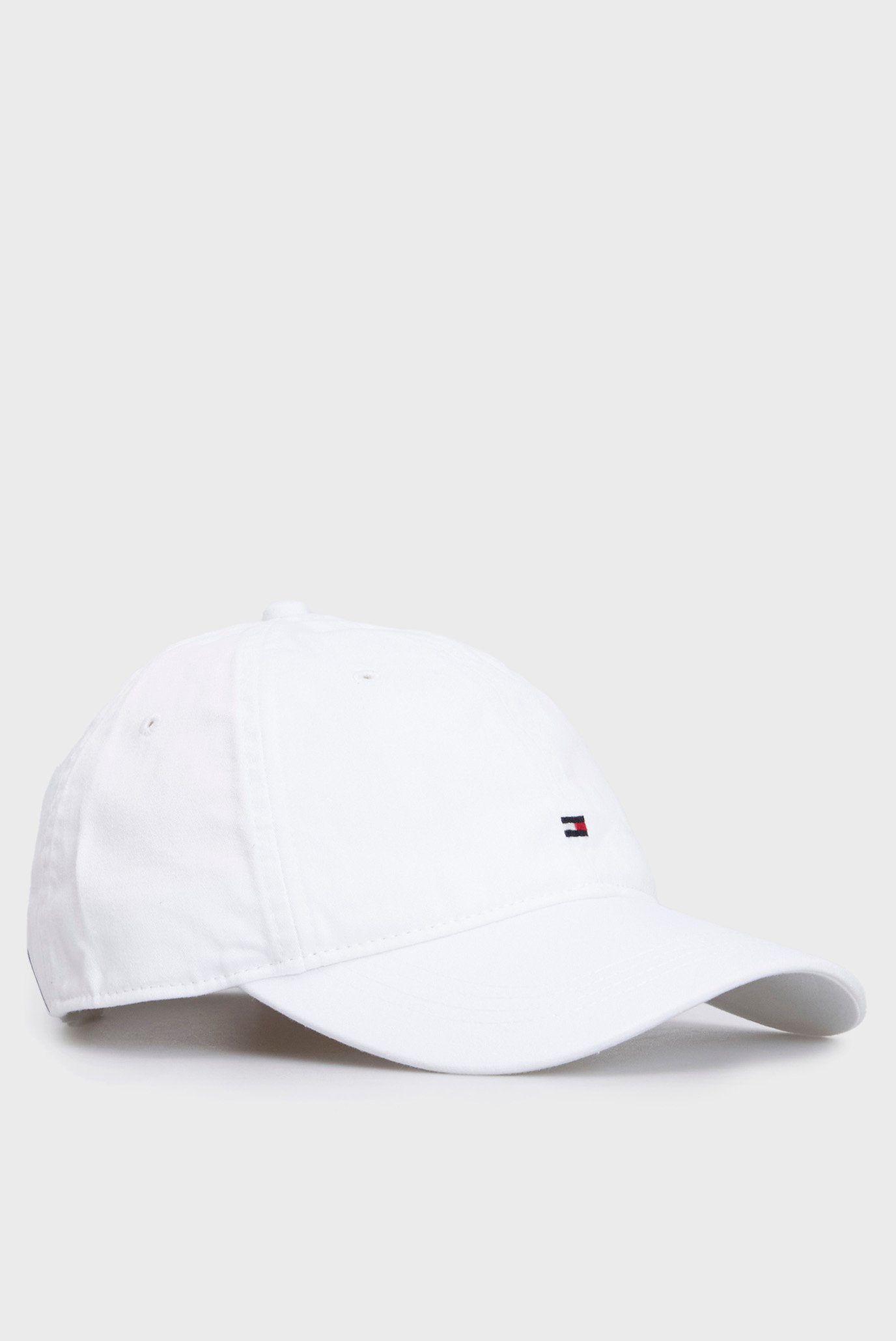 Мужская белая кепка TH FLAG SOFT 6 PANEL 4
