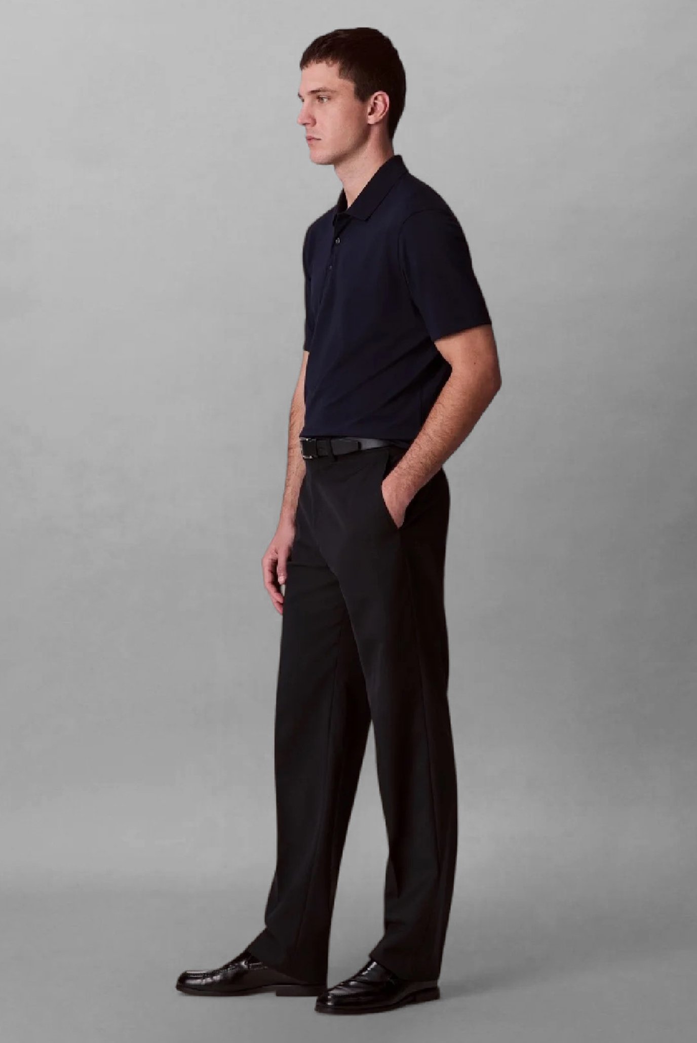 Поло SS STRIPE STRECH JACQUARD POLOCalvin Klein Поло SS STRIPE STRECH JACQUARD POLO 6