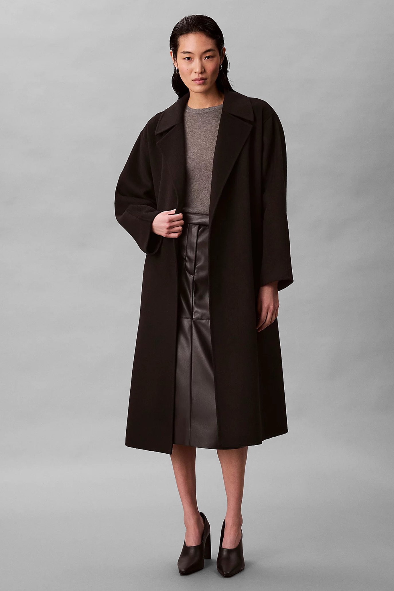 Пальто HERO TRENCH COAT-DBL FACE WOOL - 1