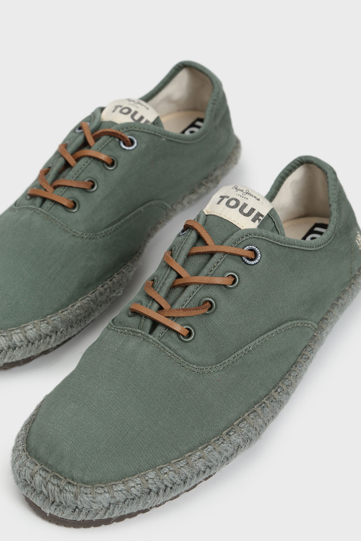 Мужские зеленые кеды TOURIST -ER WASH 5