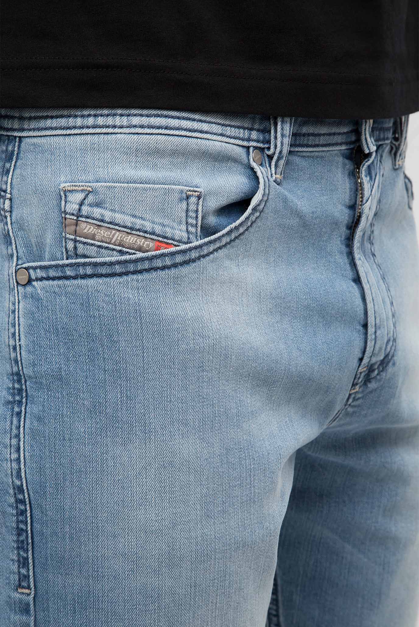 Мужские голубые джинсовые шорты THOSHORT CALZONCINI 9