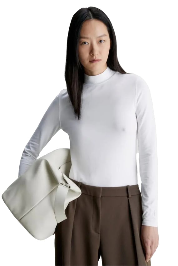 Лонгслив COTTON MODAL LS MOCK NECK