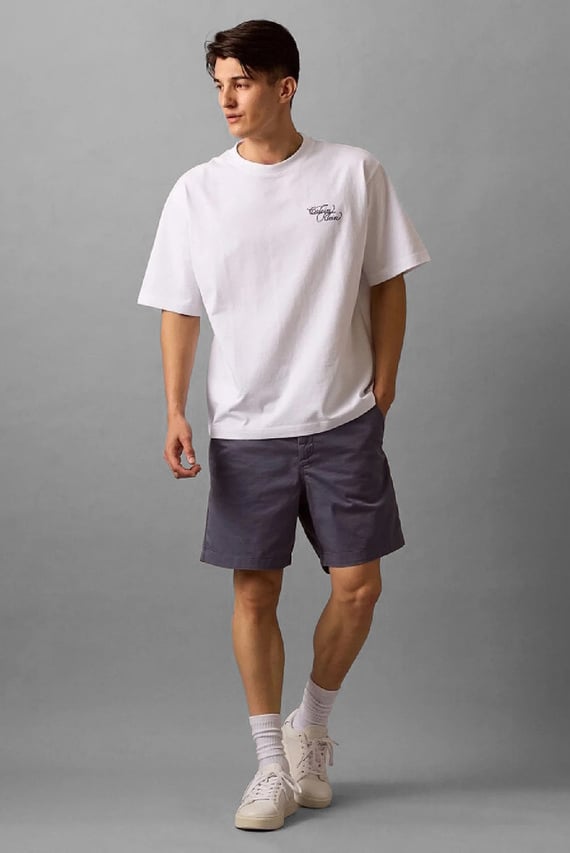 Футболка SS 2 TONE LOGO EMB OVERSIZED TEE