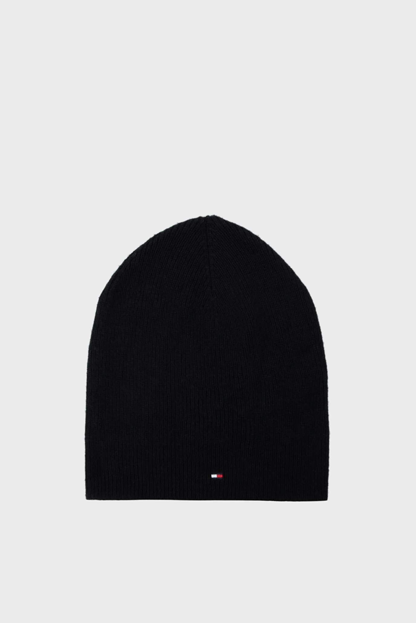 Мужская черная шапка SOFT KNIT (NEW ODINE) 4