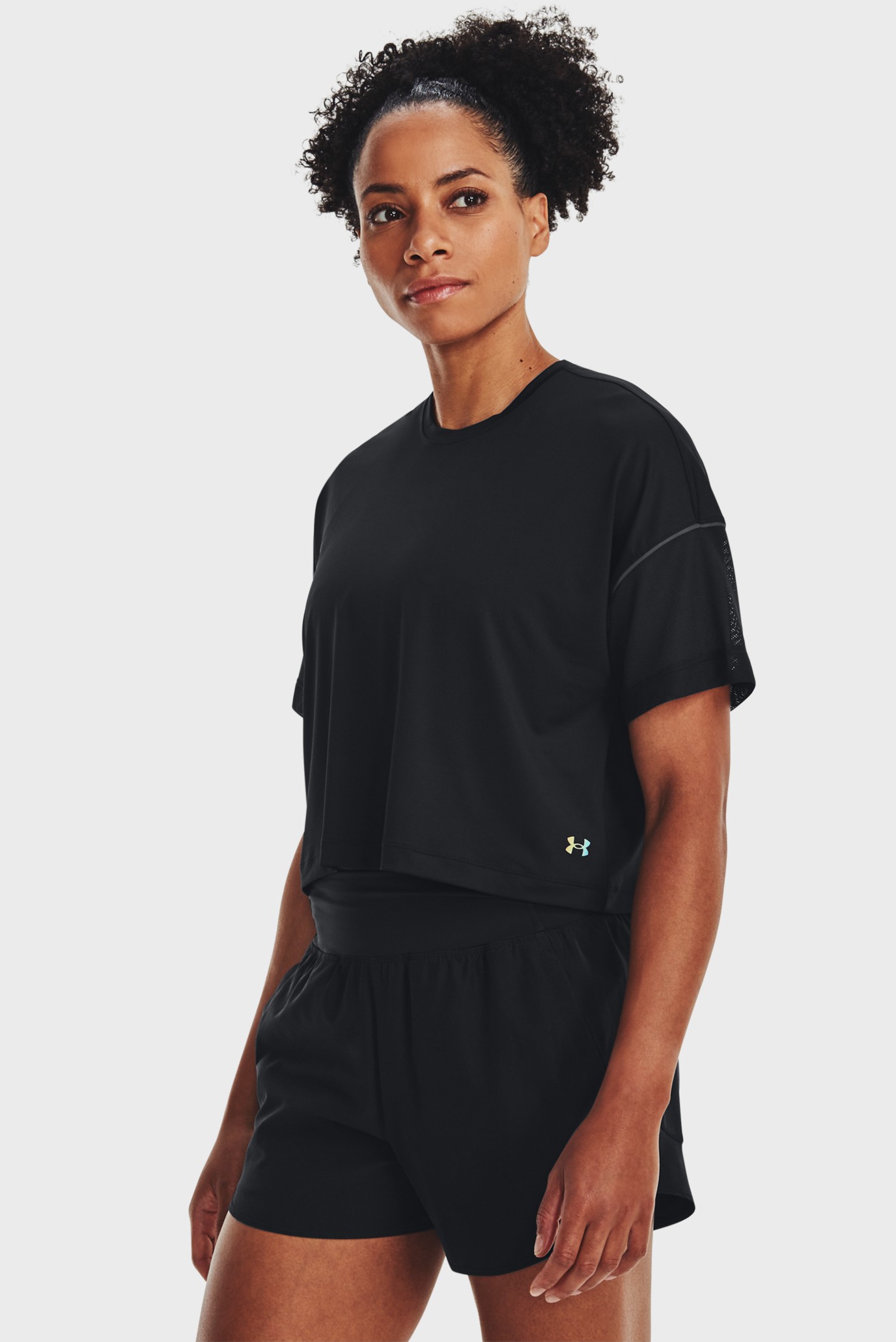 Футболка UA Rush Vent Crop SS 7