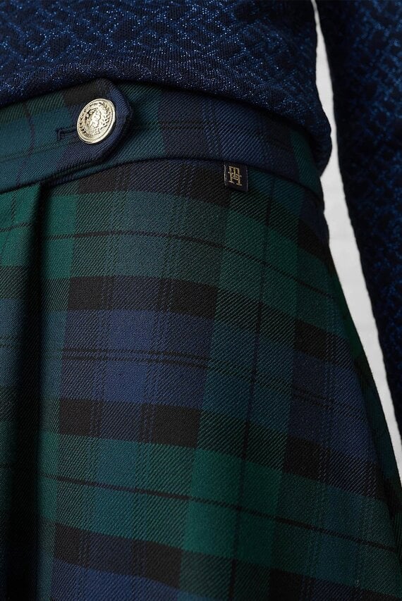 Женская юбка в клетку Y D VIS BLEND TARTAN