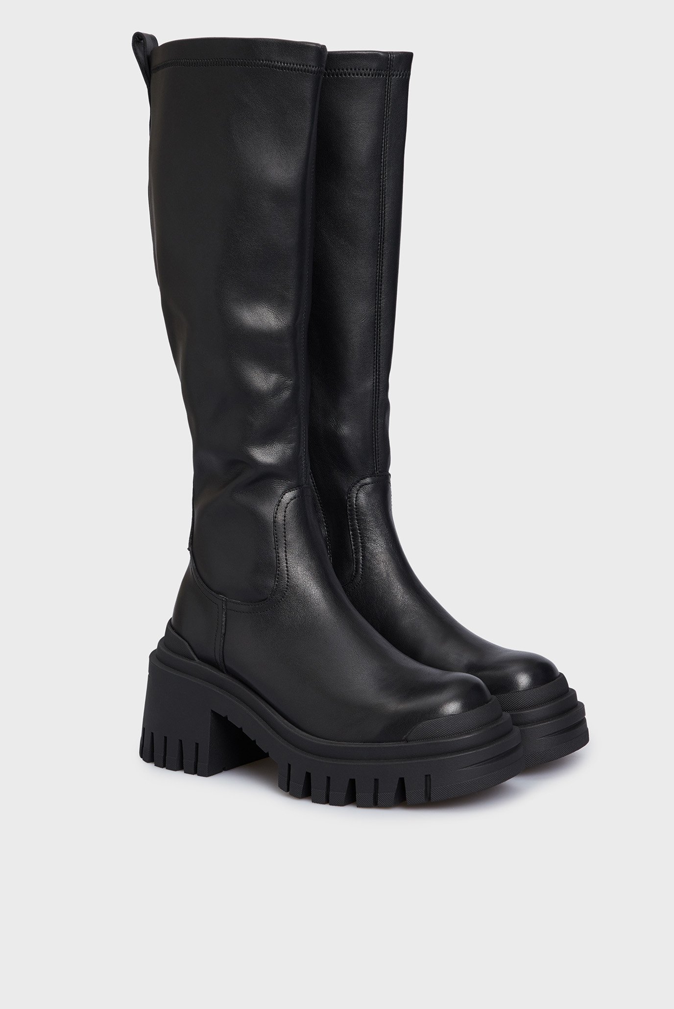 Женские черные сапоги Clivia 2