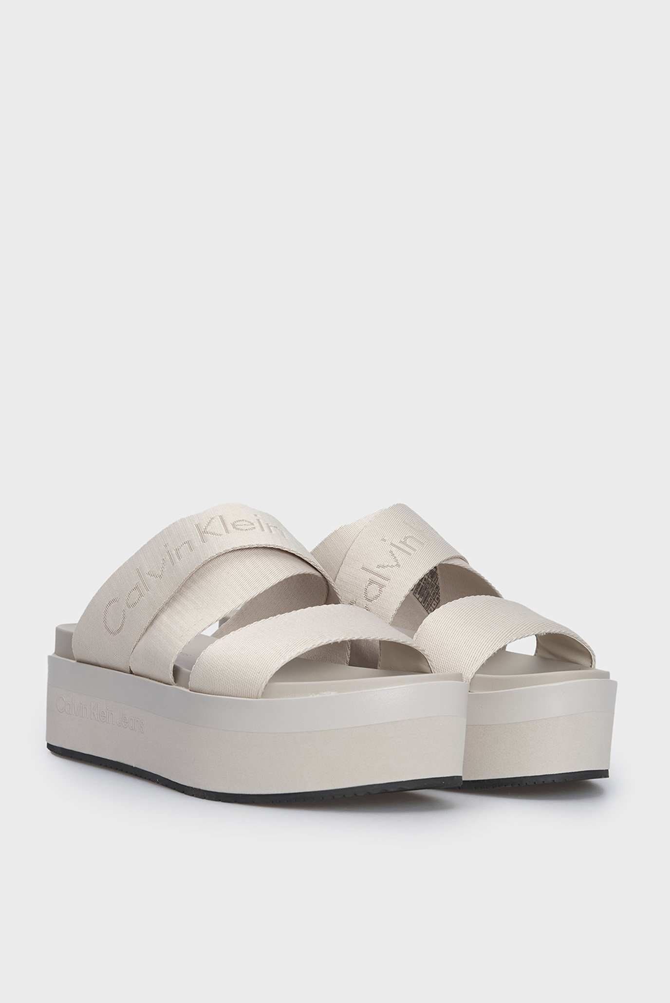 Слайдеры FLATFORM SANDAL WEBBING IN MR 3