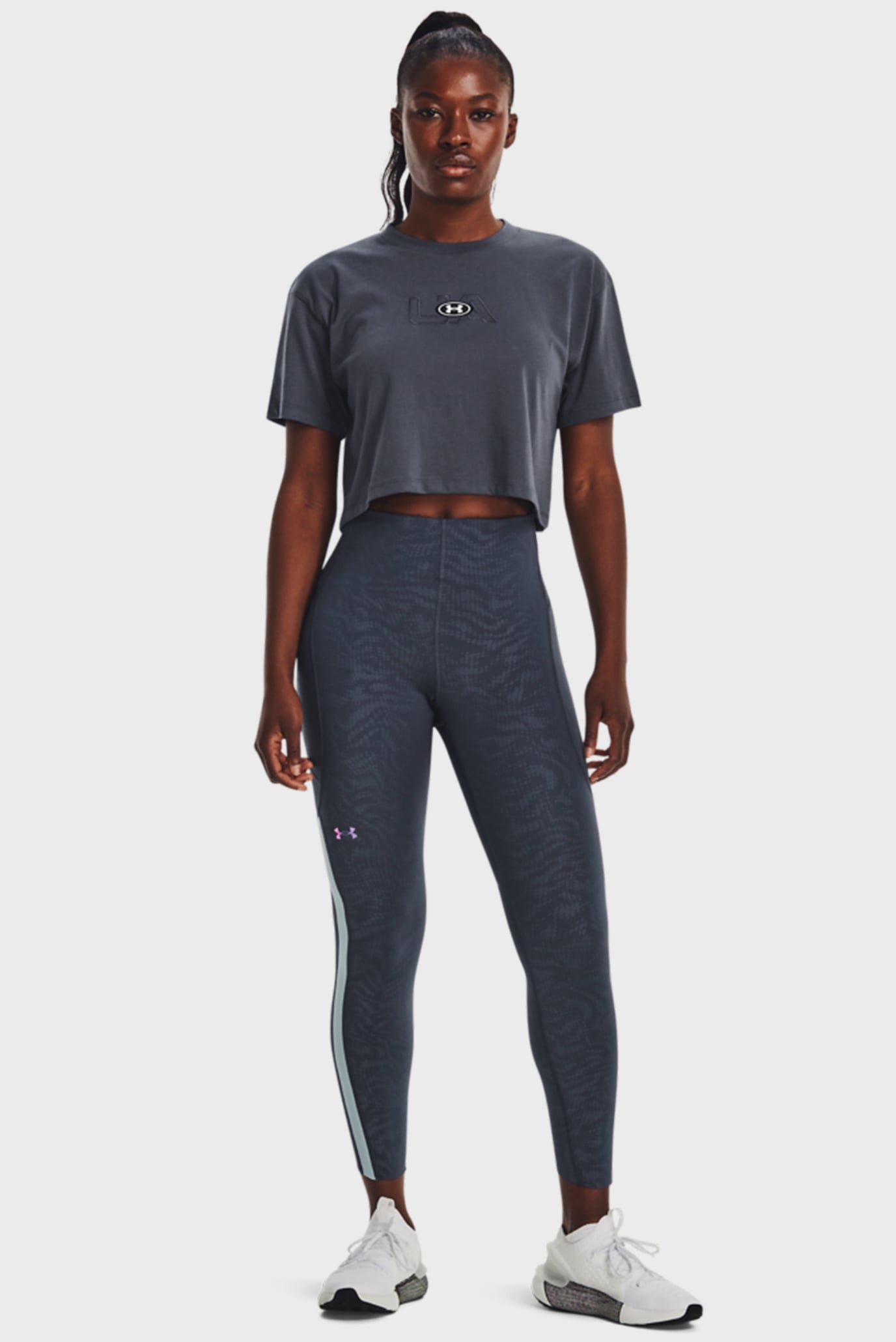 Футболка UA BRANDED LOGO CROP SS 8