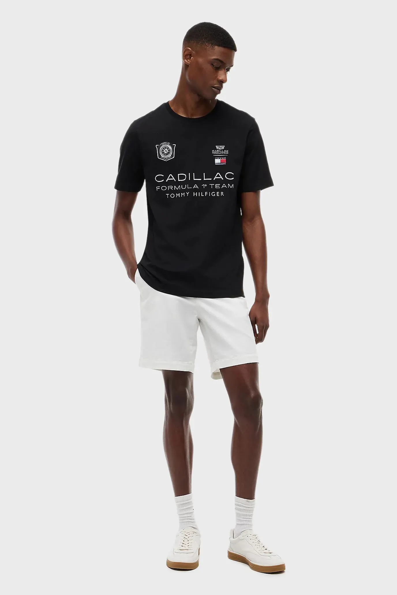 Футболка/TH X CF1 CAR GRAPHIC BLACK TEE 5