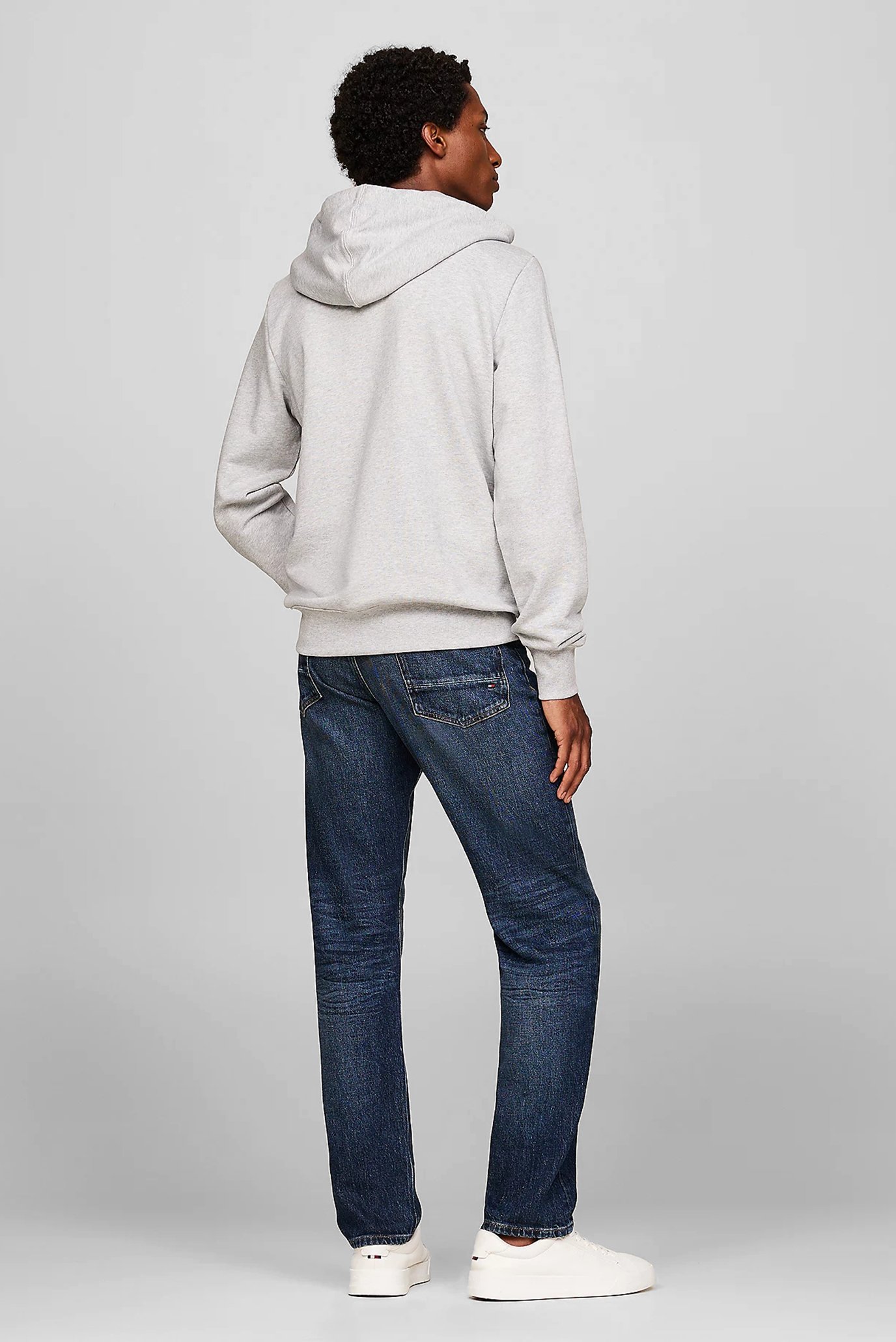 Худи HILFIGER STRIPE TERRY HOODY 3