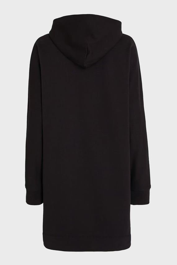 Женское черное платье HERO LOGO HOODIE DRESS
