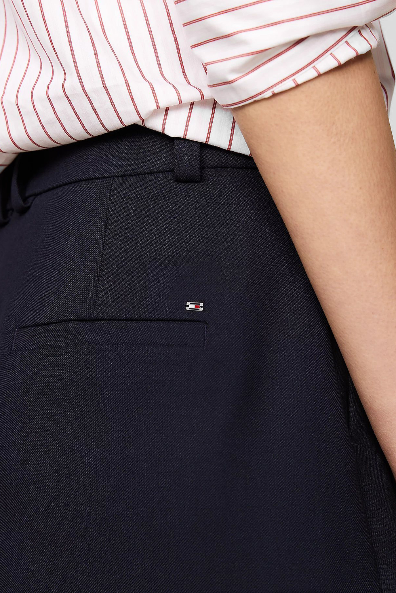 Женская темно-синяя юбка CORE STRAIGHT SHORT 4