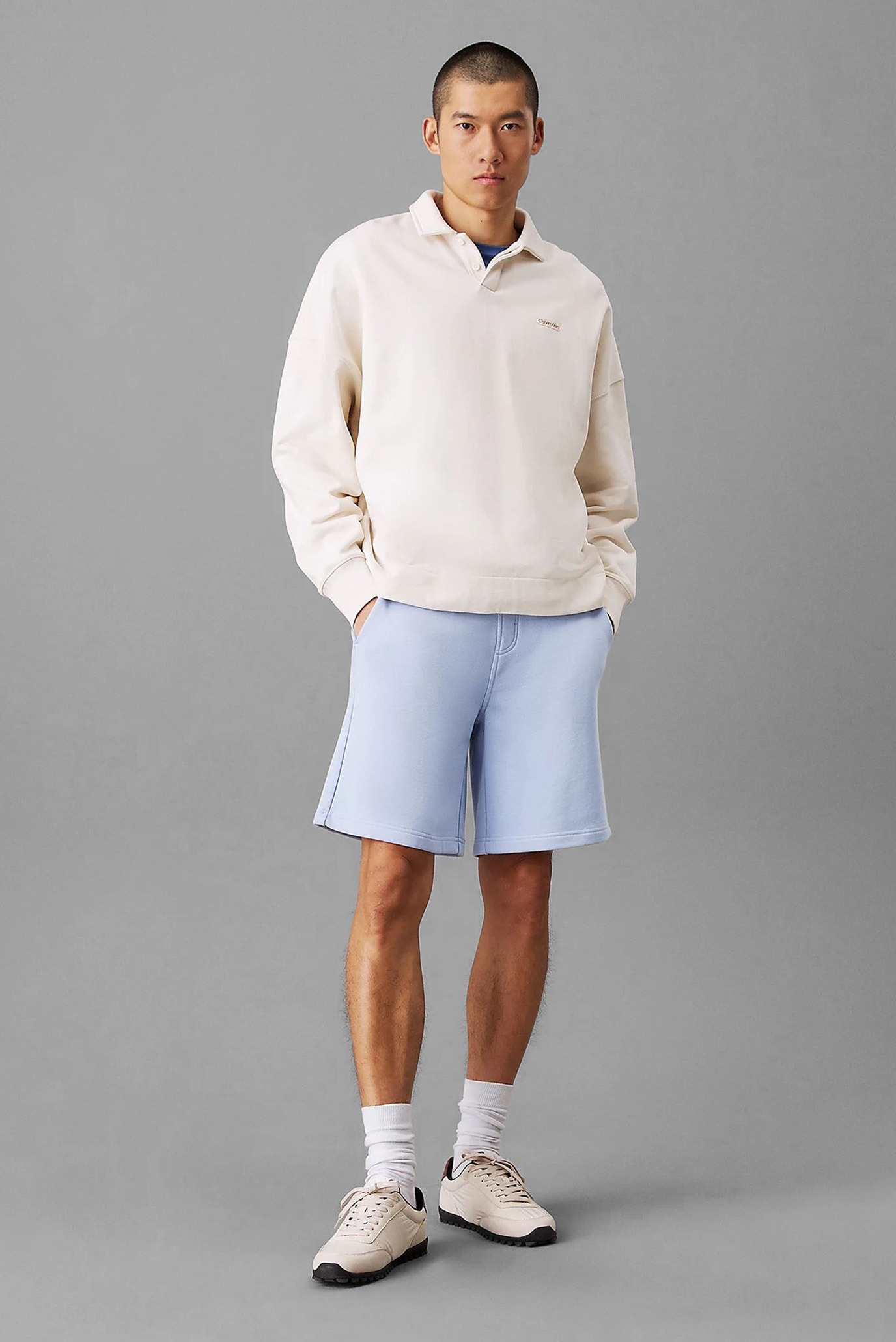 Шорты NANO LOGO COT MODAL SWEATSHORTSCalvin Klein Шорты NANO LOGO COT MODAL SWEATSHORTS 2