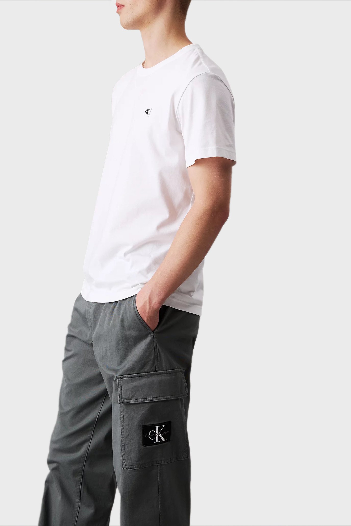 Мужские серые карго REGULAR STRAIGHT CARGO 4