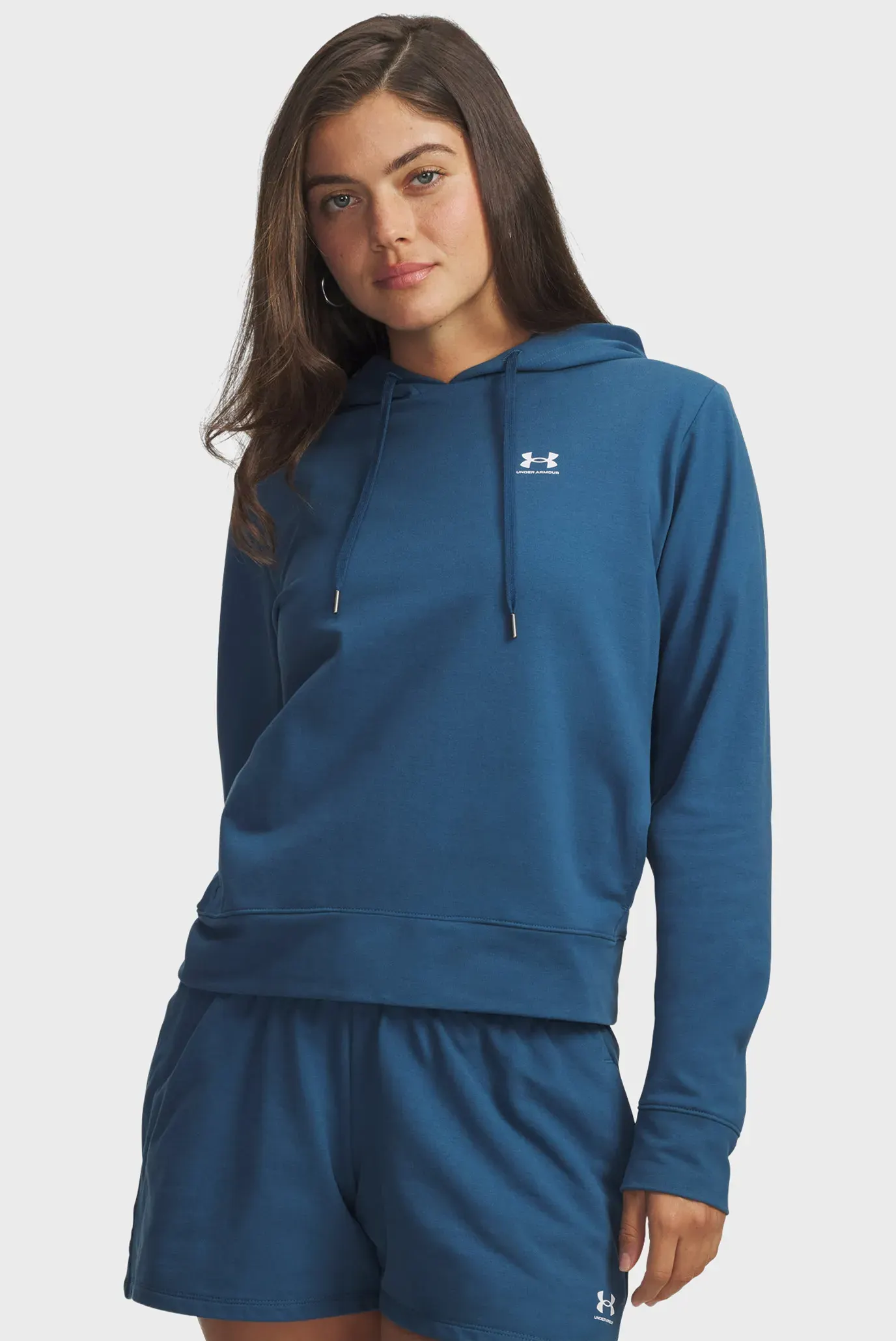 Худи Sport Terry Hoodie-BLU 1