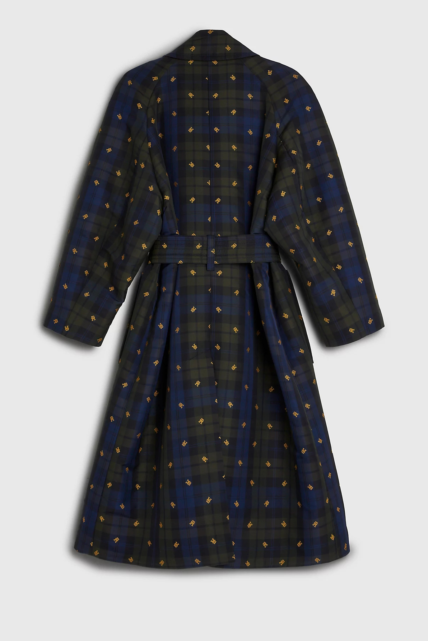 Плащ THL PREPPY MONOGRAM TARTAN COAT 8