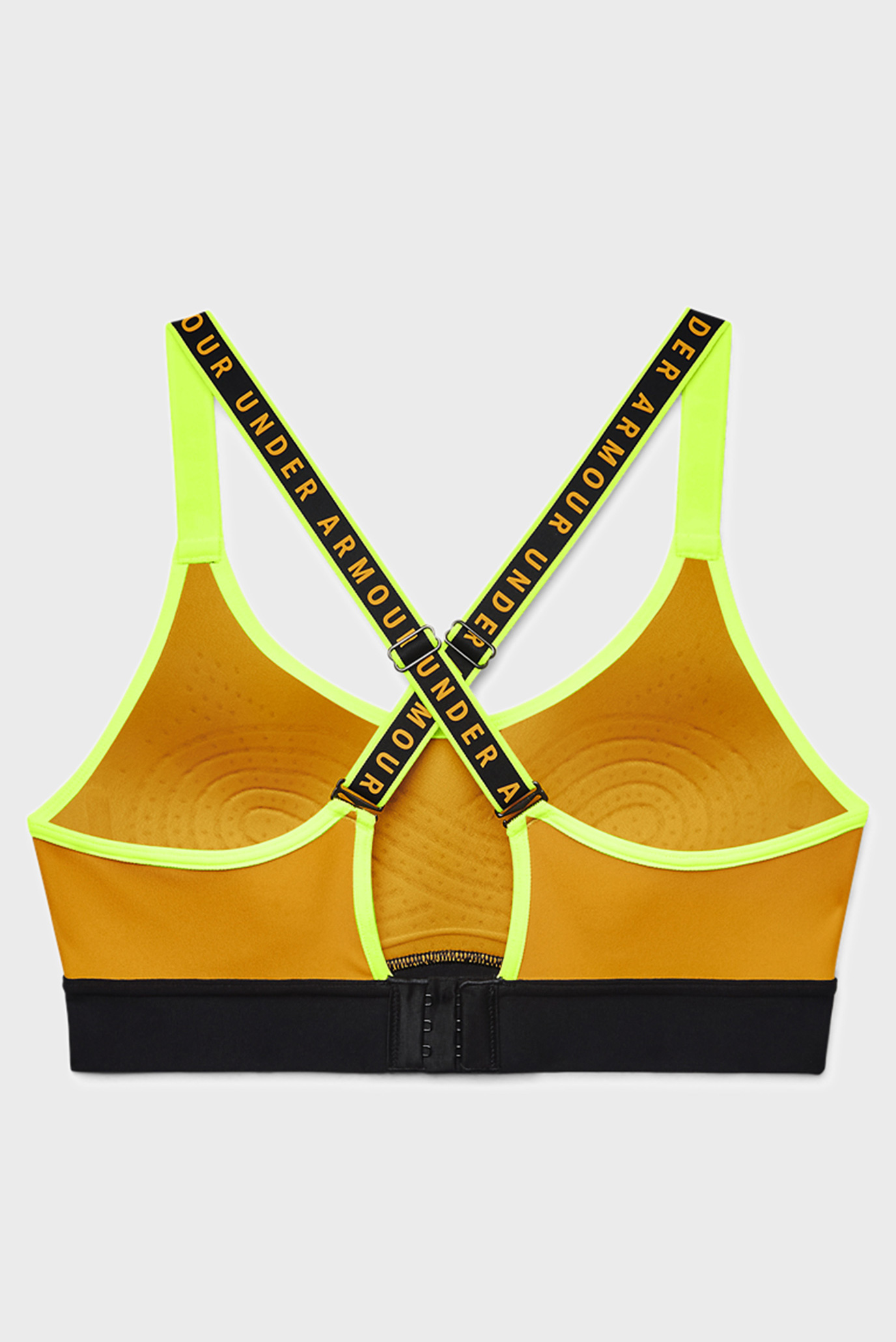 Женский оранжевый топ UA Infinity Mid Bra Blocked Under Armour Женский оранжевый топ UA Infinity Mid Bra Blocked 12