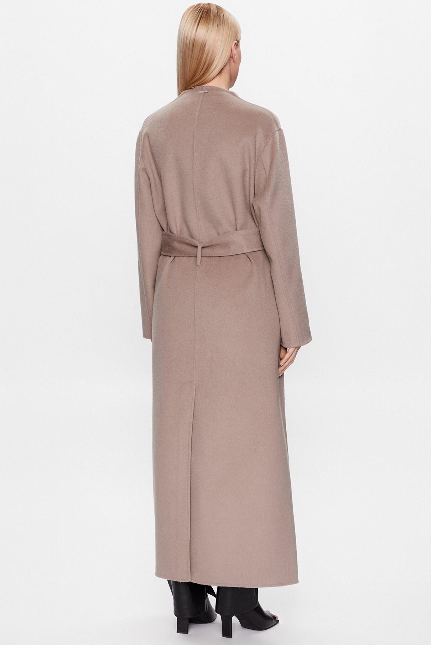 Пальто DOUBLE FACED WOOL MAXI COAT 3