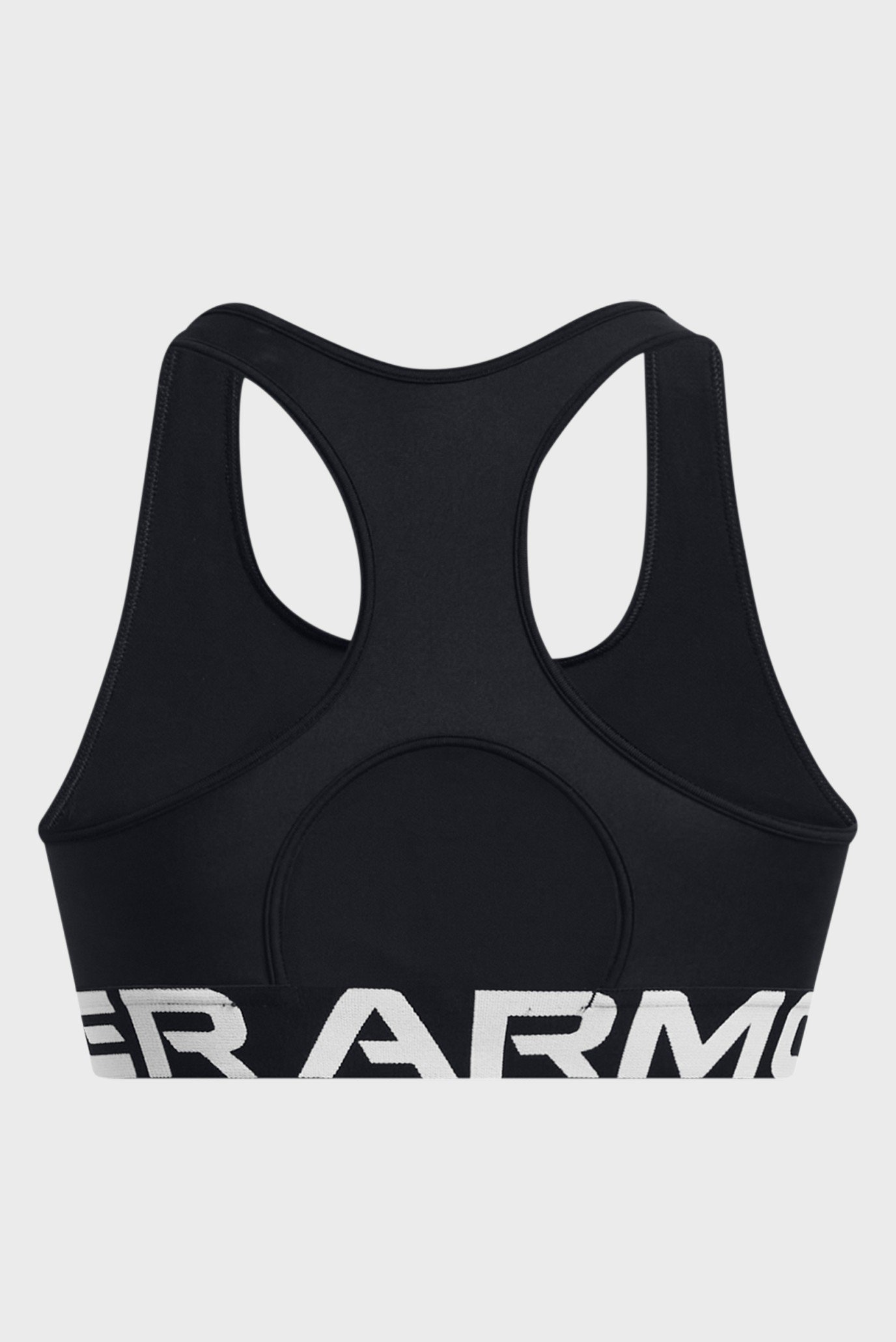 Женский черный топ UA HG Authentics Mid Branded 5