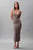 Платье Bright Rayon Rib Dress
