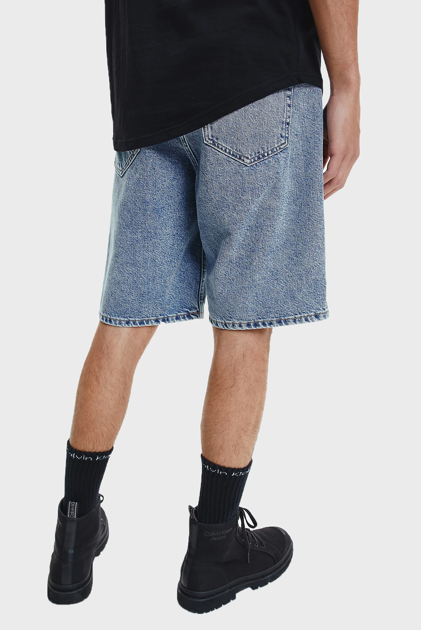 Мужские голубые джинсовые шорты 90s STRAIGHT 8