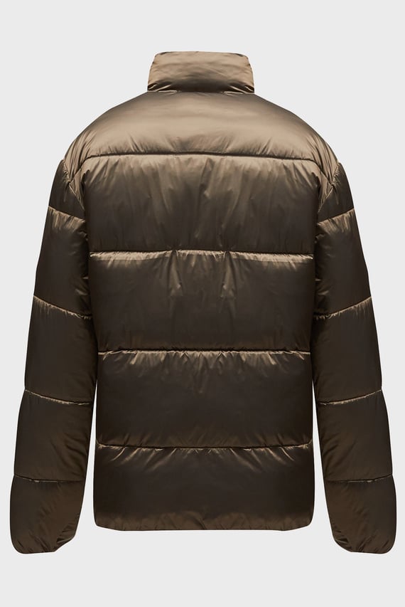 Мужская коричневая куртка TWO TONE PUFFER JACKET